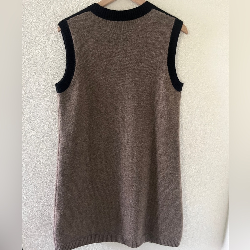 INFFTRU Yak Wool House Print Sweater Dress - Picture 5 of 8